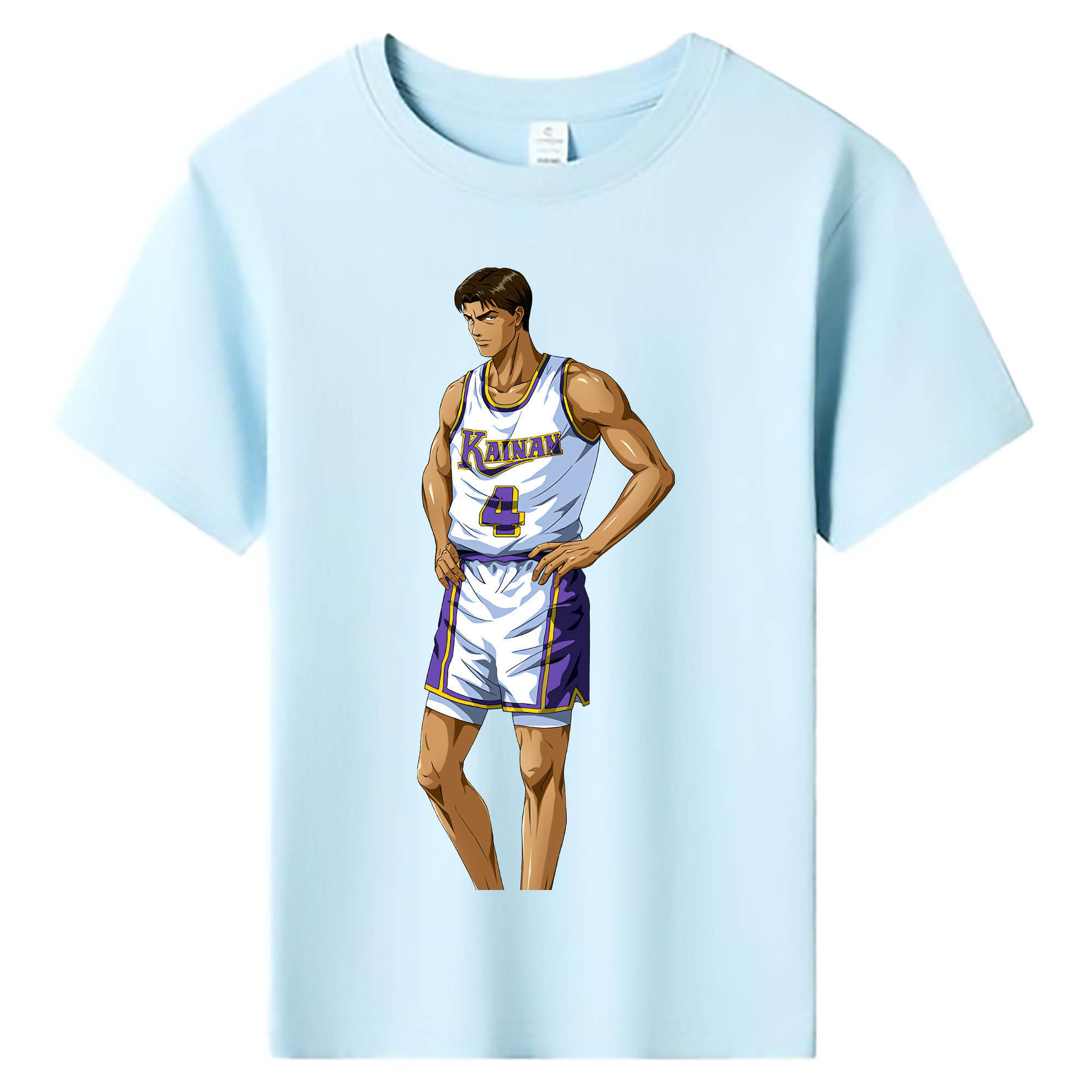 （画像用） SLAM DUNK／スラムダンク 綿100％キッズTシャツ（フロントプリント）